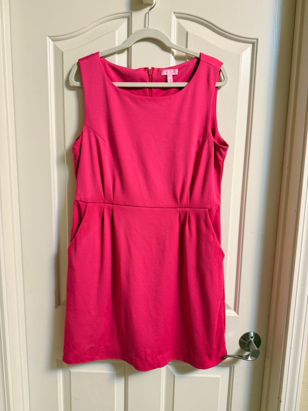 Lilly Pulitzer Bright Pink Sleeveless Mini Dress